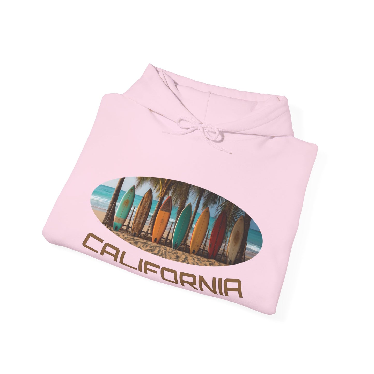 California beautiful surfer beach Hoodie