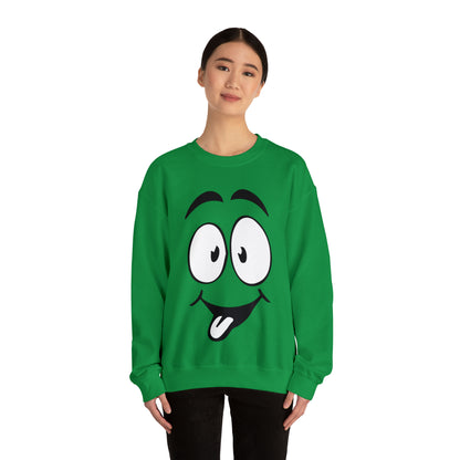 Tongue out face Crewneck Sweatshirt