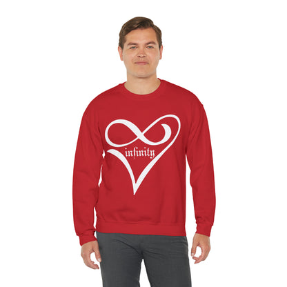 Infinity Love Heart symbol Crewneck Sweatshirt