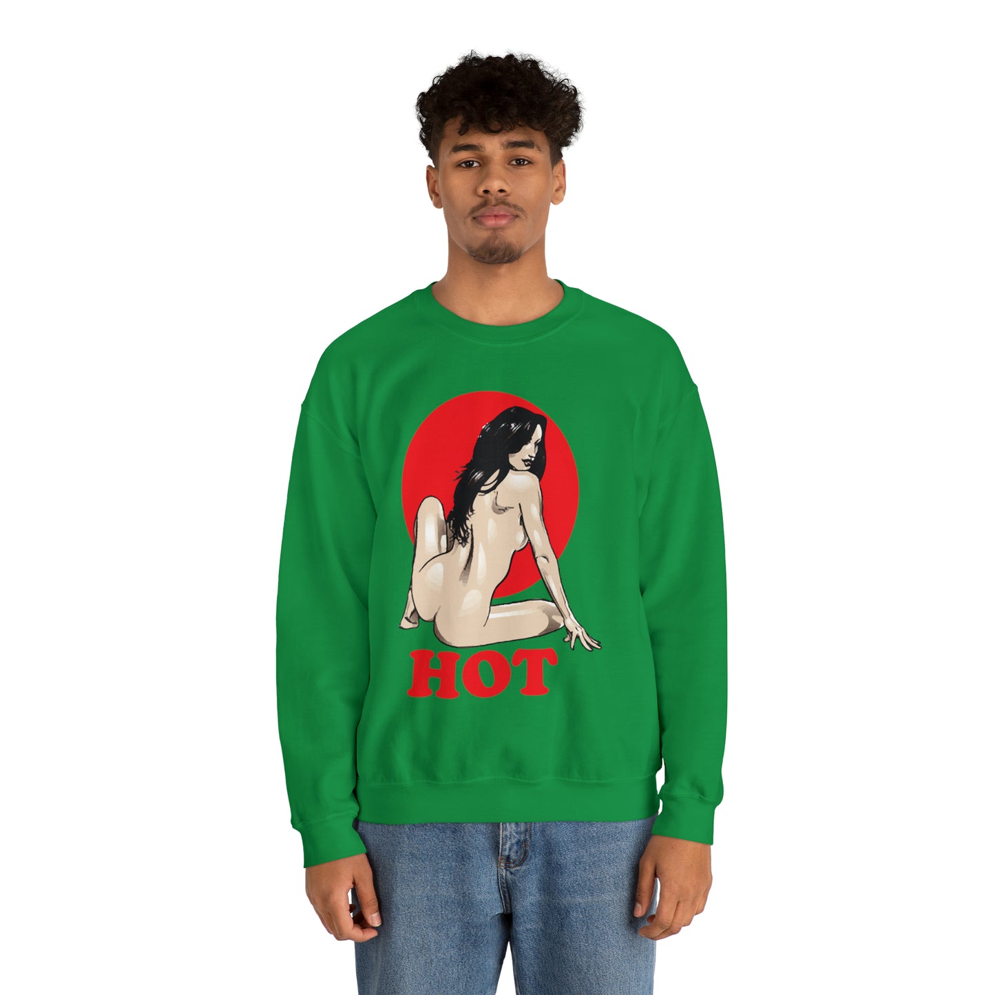 Hot passionate sexy Crewneck Sweatshirt