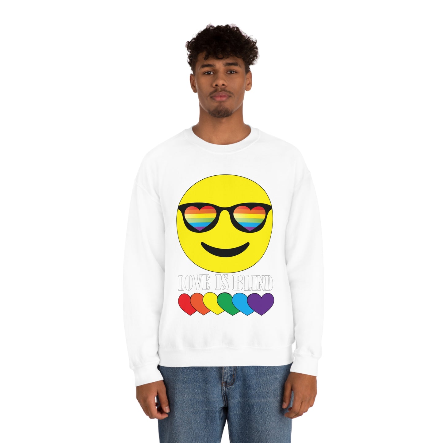 LOVE IS BLIND Crewneck Sweatshirt