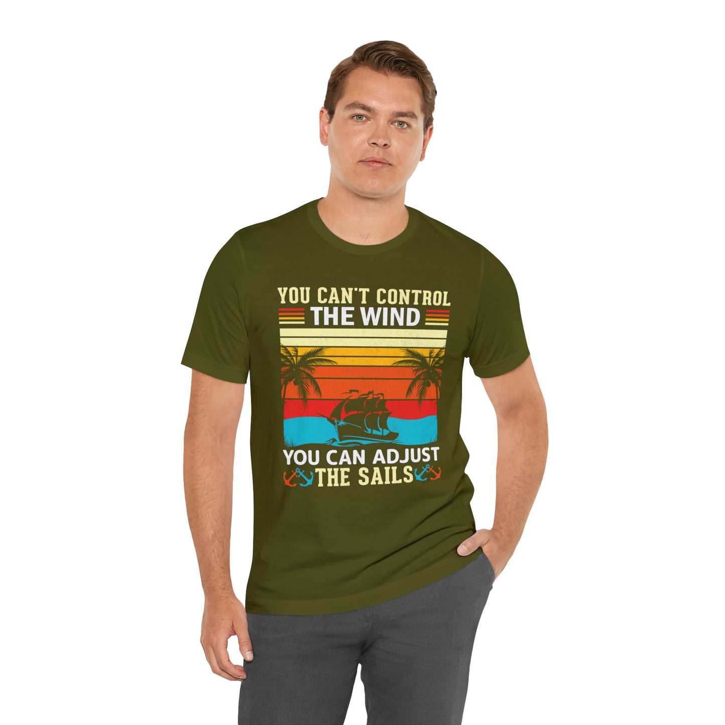 Control the winds adjust the sails vintage T-Shirt