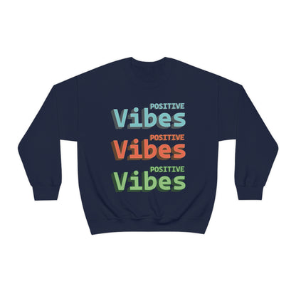 Positive Vibes Crewneck Sweatshirt