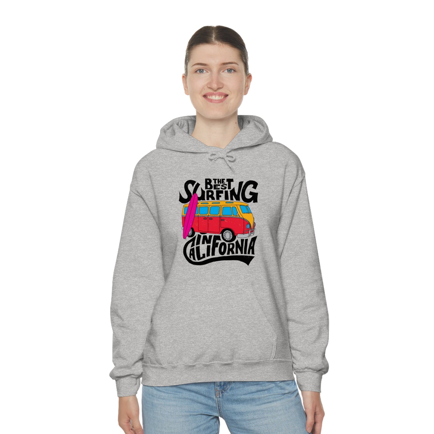 Best Surfing in California Hoodie