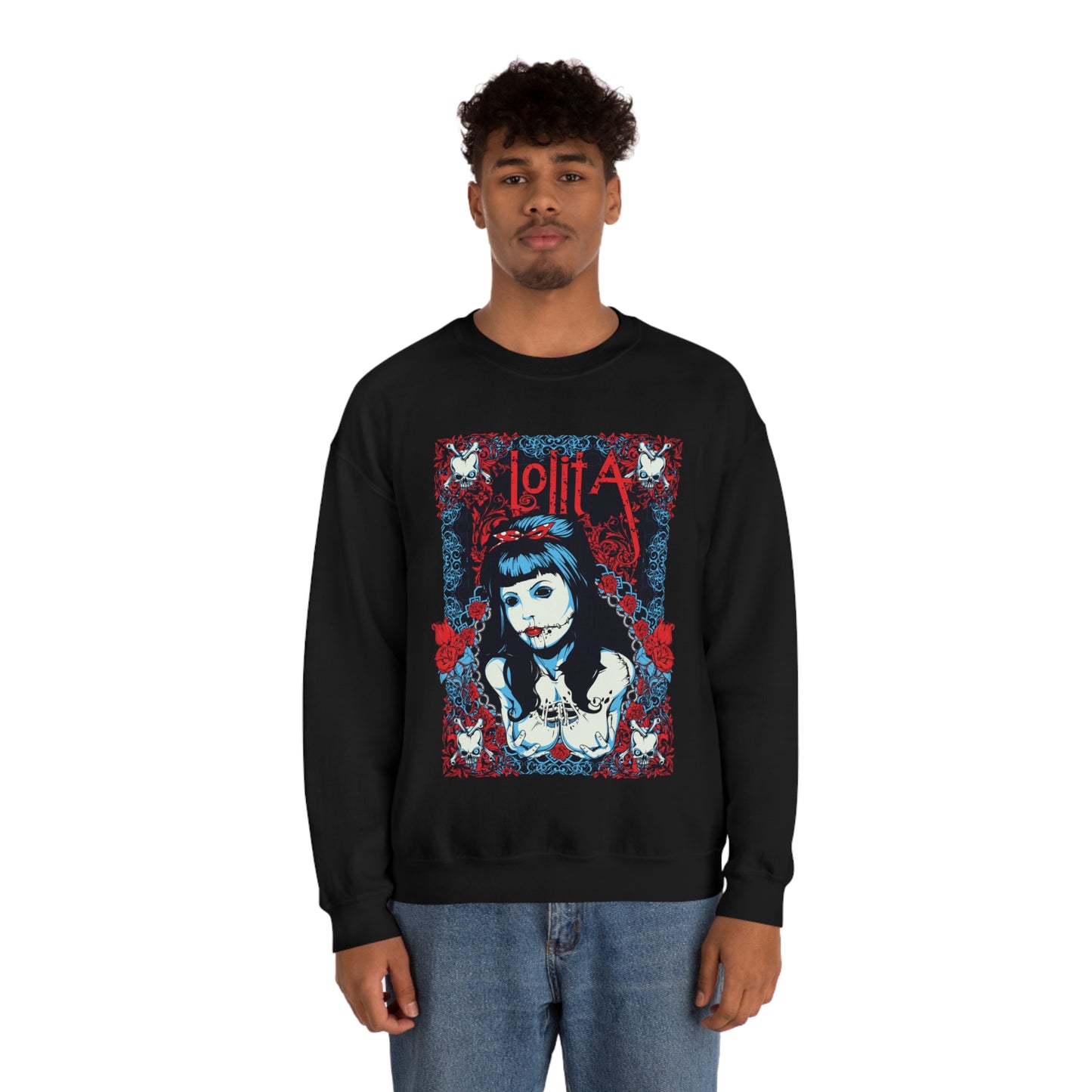 Tattoo Lolita sexy Crewneck Sweatshirt