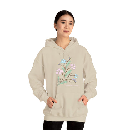 Bloom like a flower Hoodie