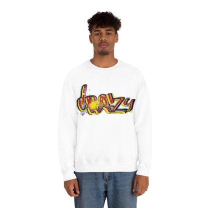 Crazy graffiti Crewneck Sweatshirt