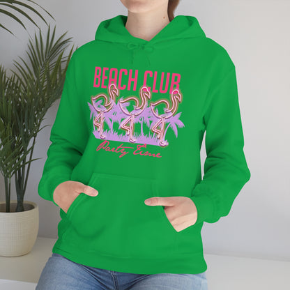 Beach Club Party Time Hoodie