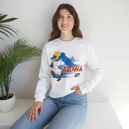 Aloha Vibes Crewneck Sweatshirt