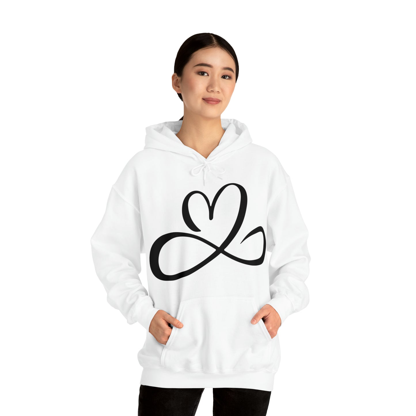 Heart infinity symbol Hoodie