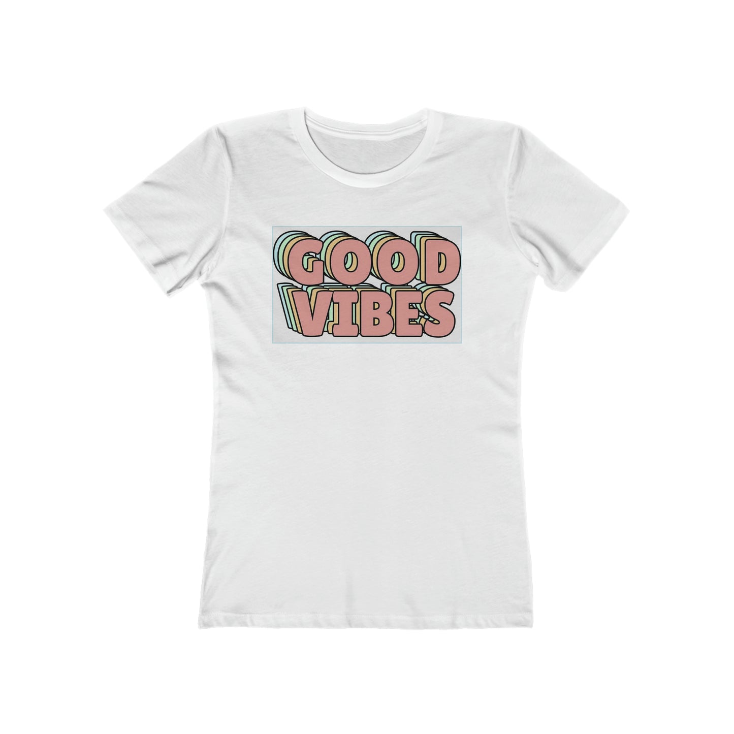 Good Vibes 3D Woman Tee shirt