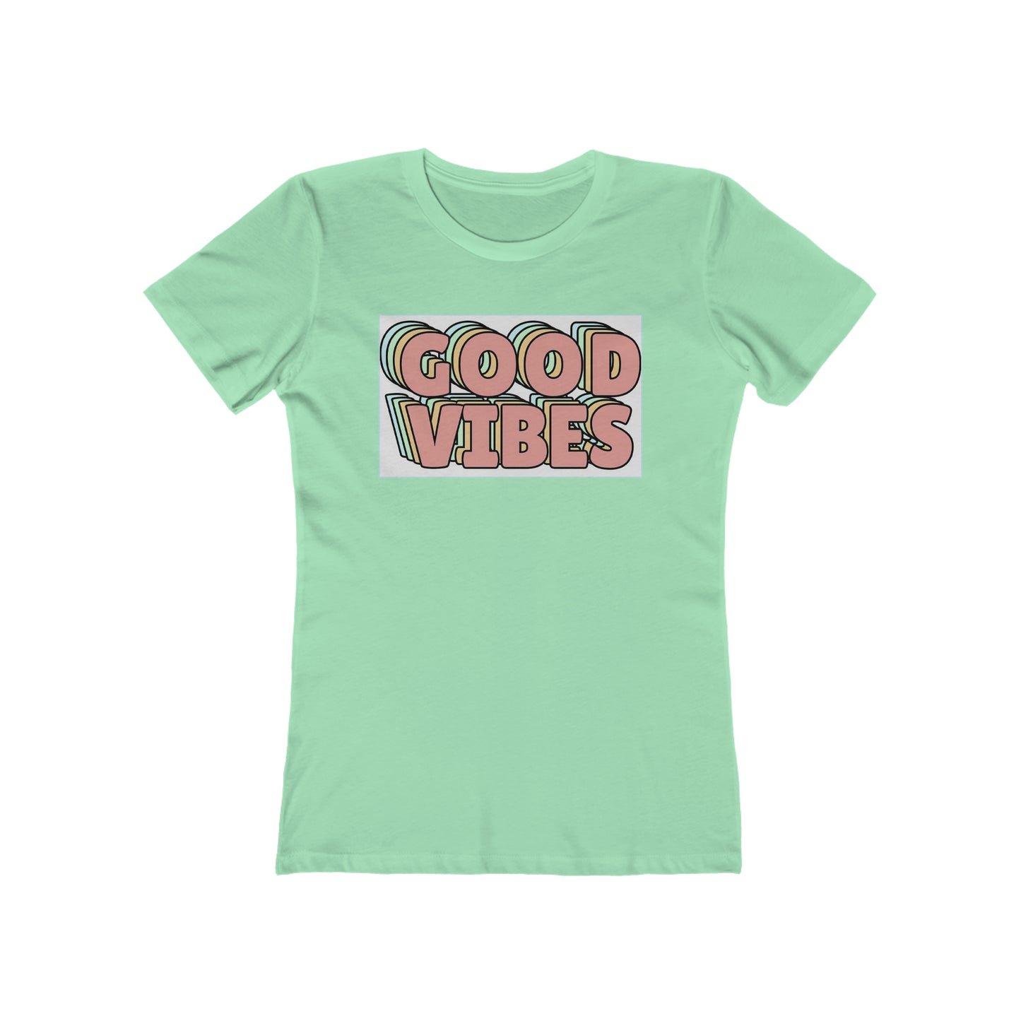 Good Vibes 3D Woman Tee shirt