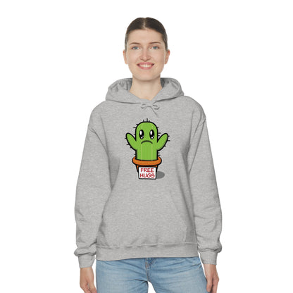 Free hugs sad cactus Hoodie