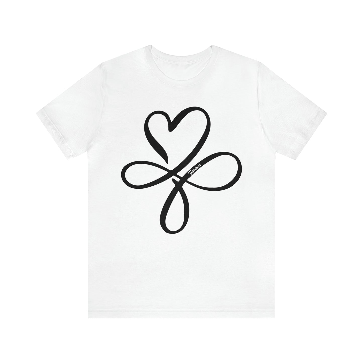 Heart symbol Love Infinity symbol Forever T-Shirt