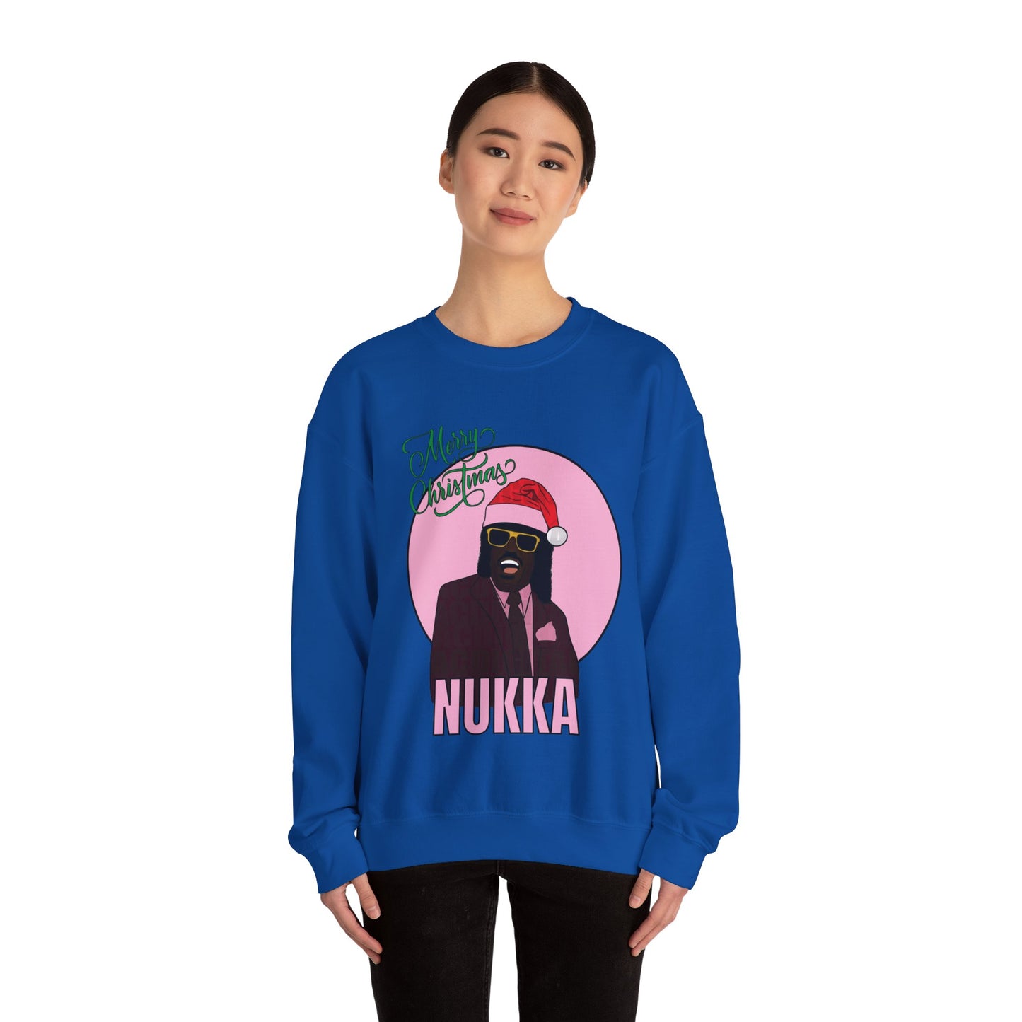 Merry Christmas NUKKA Crewneck Sweatshirt