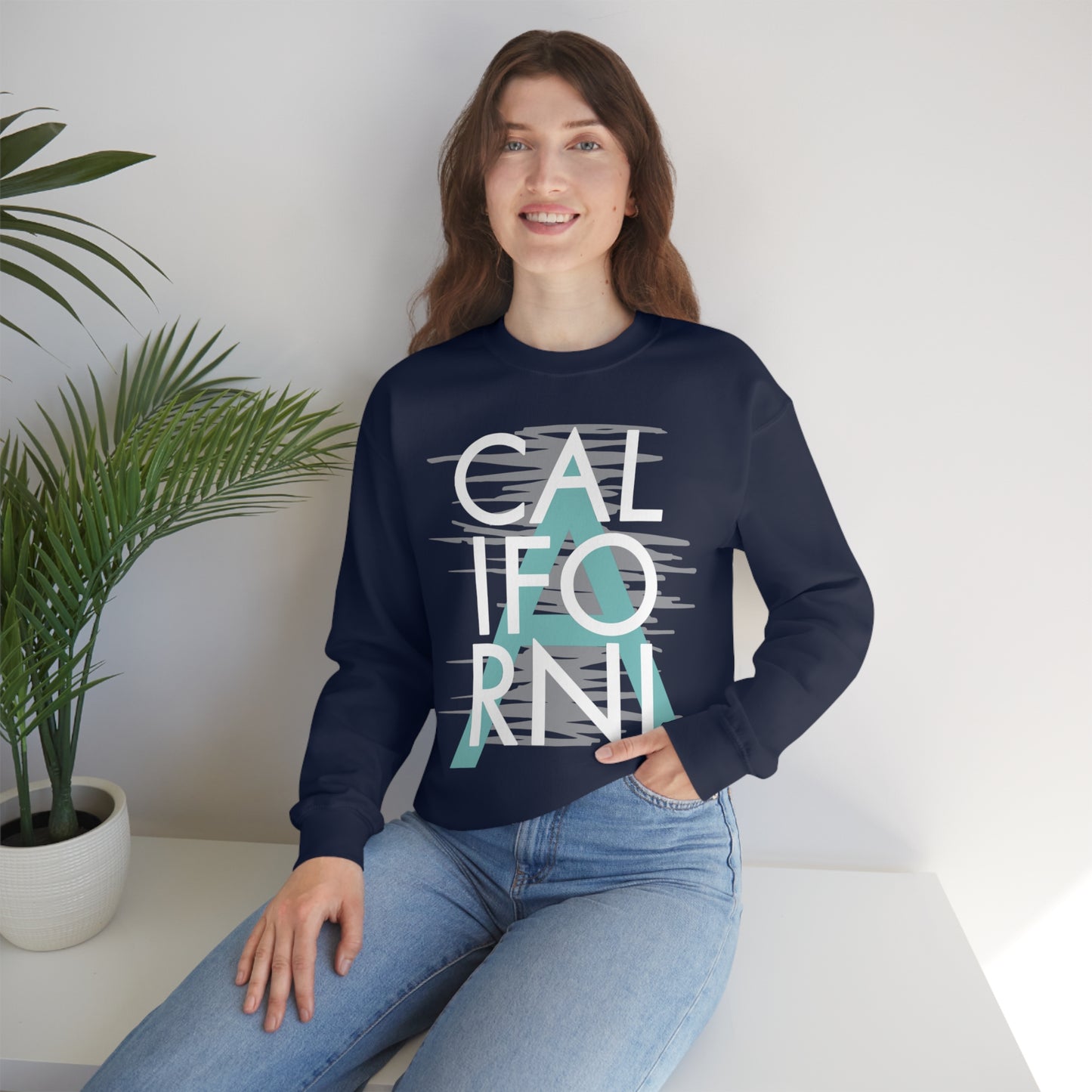 California tee Crewneck Sweatshirt