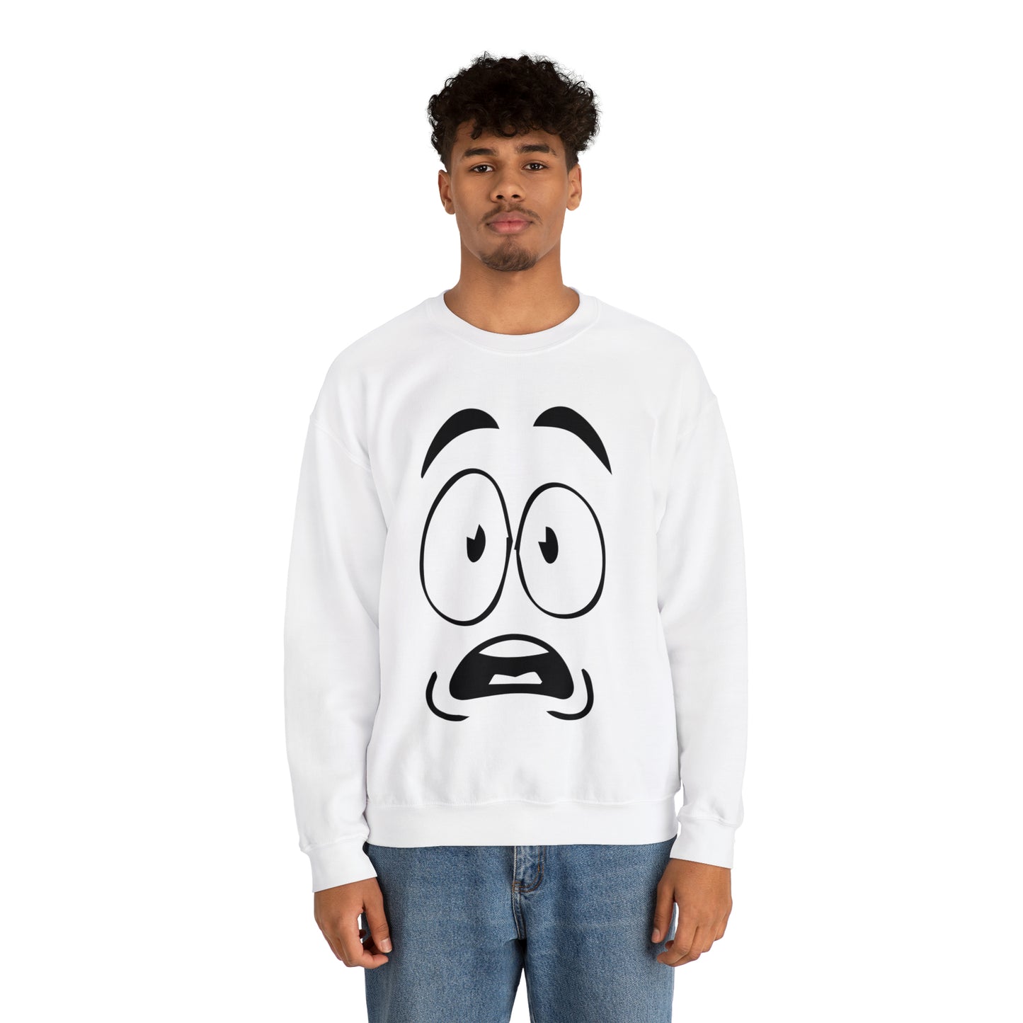 Surprise face Crewneck Sweatshirt