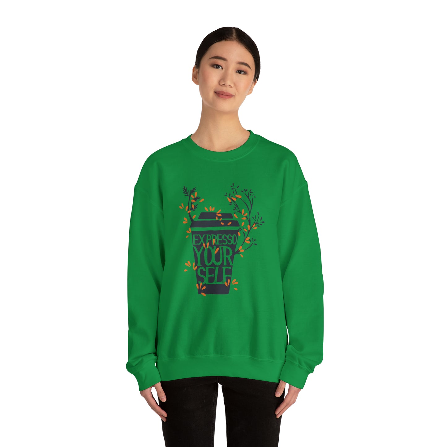 Expresso your self Crewneck Sweatshirt