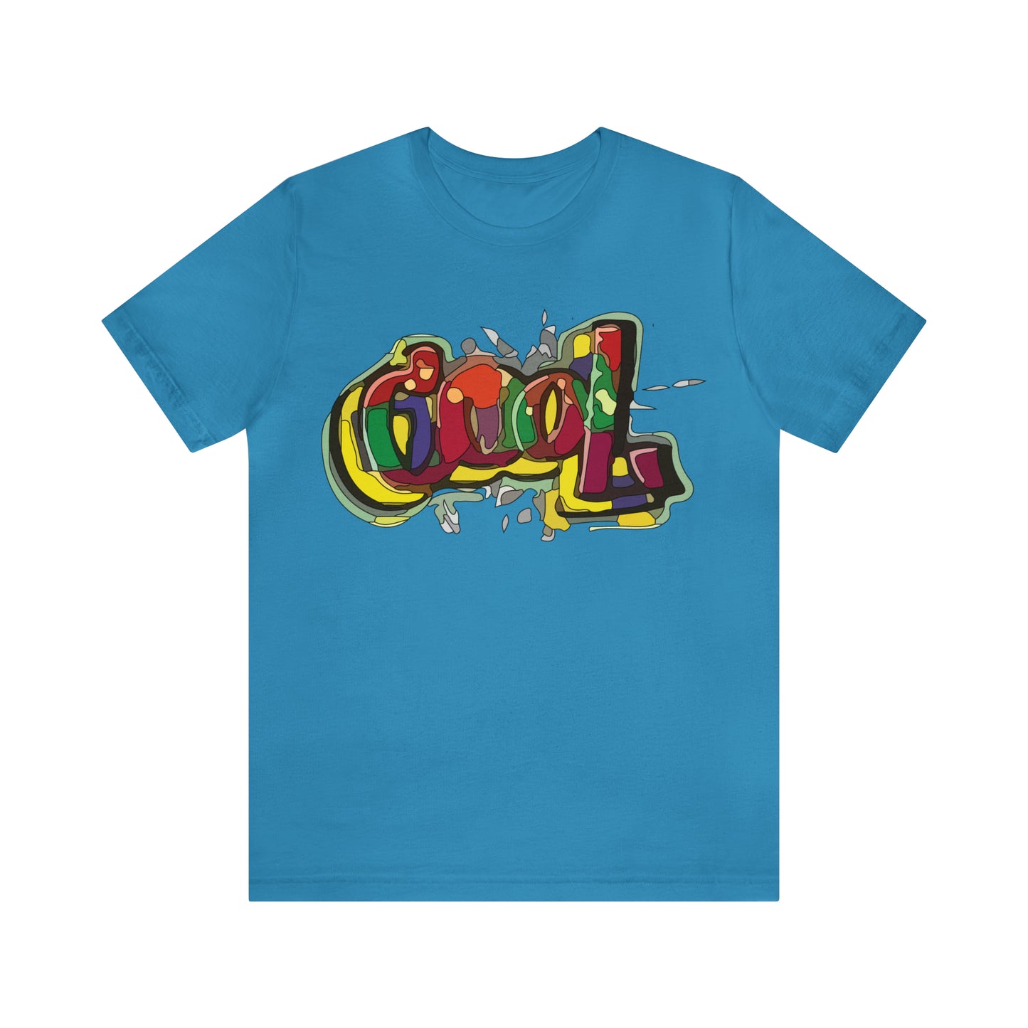 Colorful Cool graffiti T-Shirt