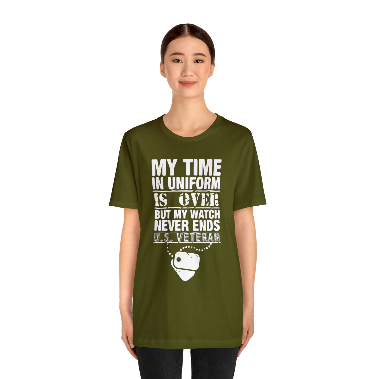 my time in uniform is over T-Shirt