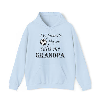 Grandpa Favorite Soccer Player Hoodie