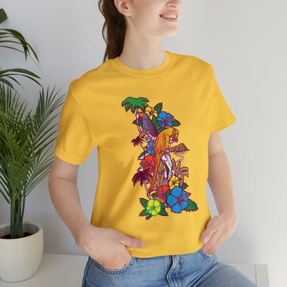 Parrot Jungle Floral T-Shirt