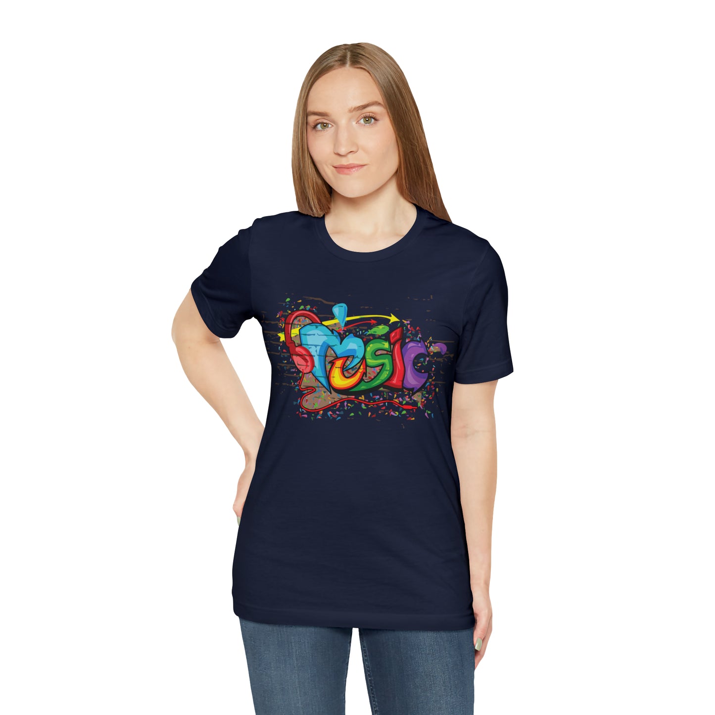 Music colorful graffiti T-Shirt