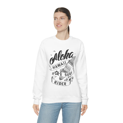 Hawaii Surf Rider Crewneck Sweatshirt