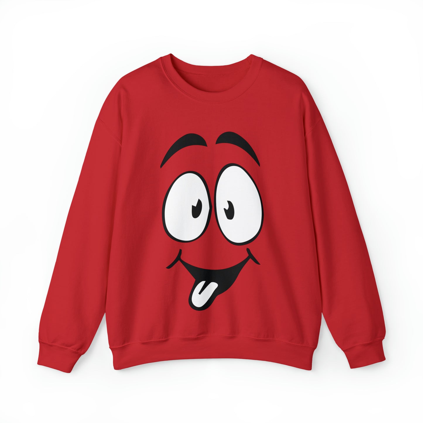 Tongue out face Crewneck Sweatshirt