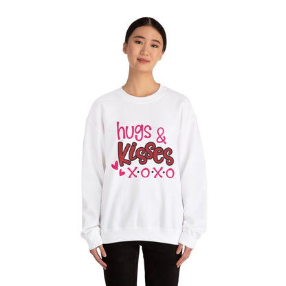 Hugs Kisses Crewneck Sweatshirt