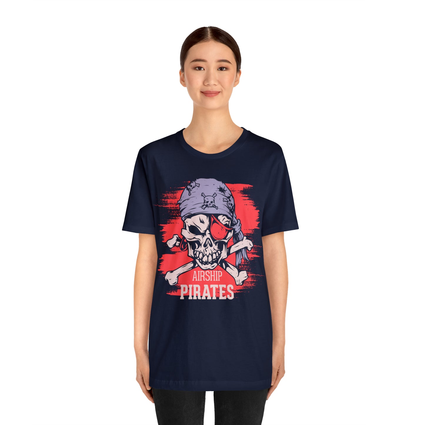 Airship Skull Pirate T-Shirt