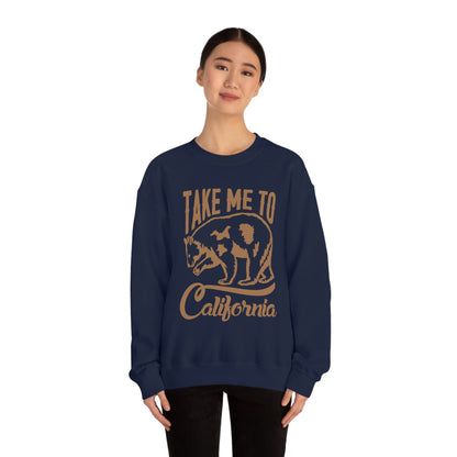 Take me to Cali Crewneck Sweatshirt