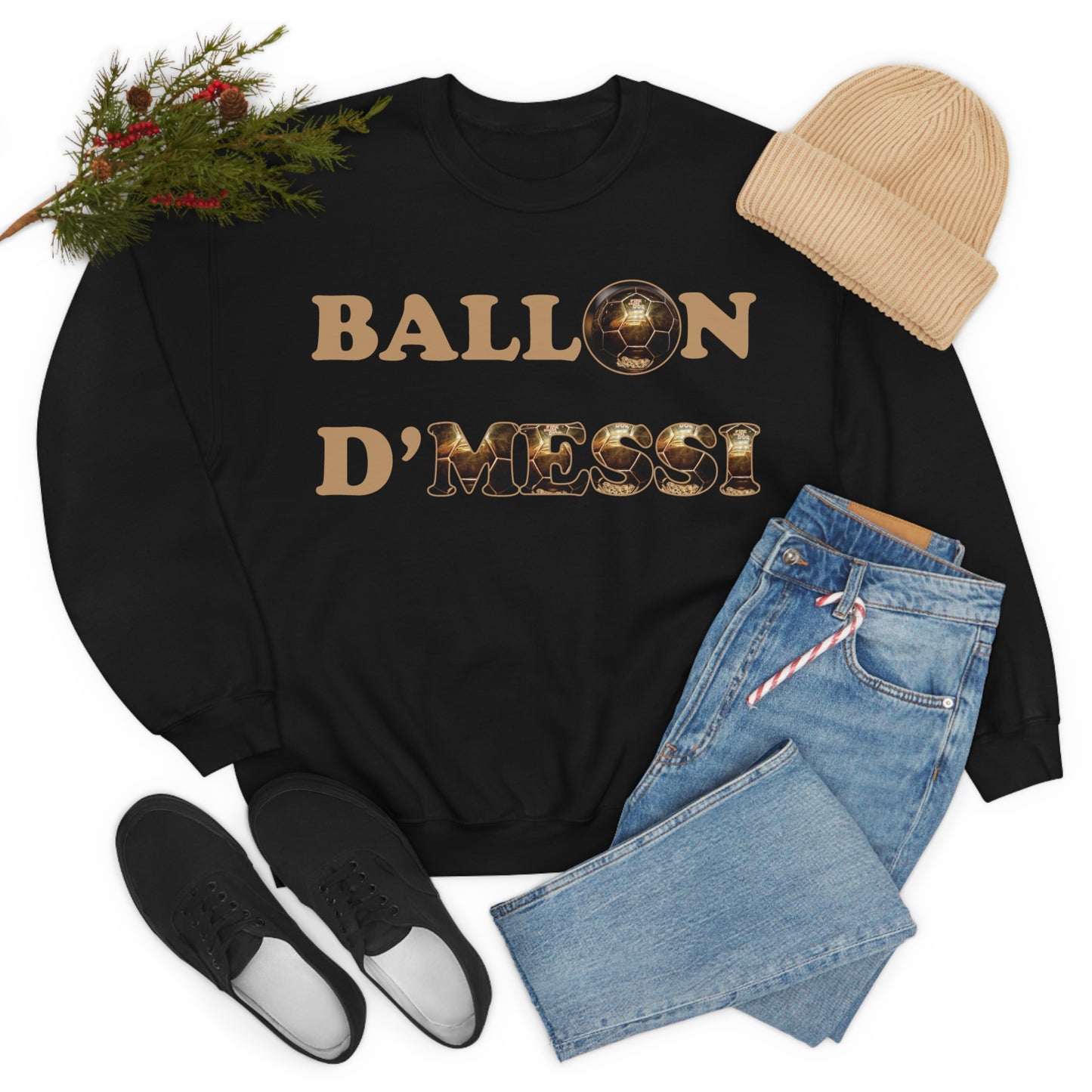 Ballon D'Messi Crewneck Sweatshirt