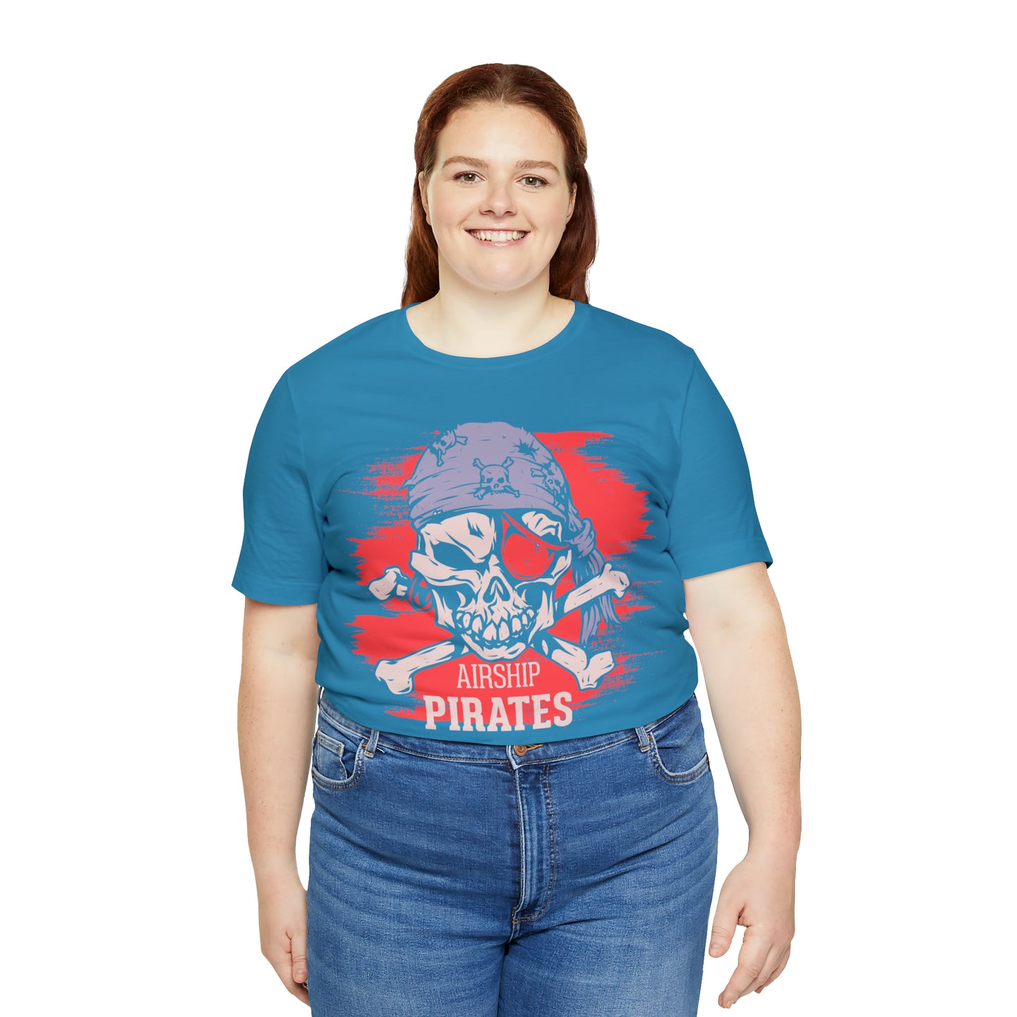 Airship Skull Pirate T-Shirt