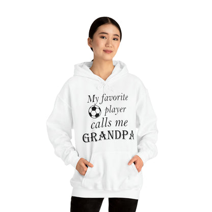 Grandpa Favorite Soccer Player Hoodie