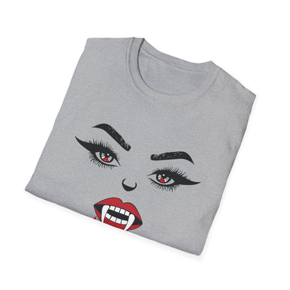 Sexy woman vampire mouth T-Shirt