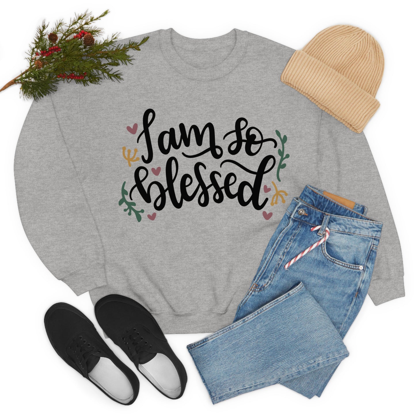 I am so blessed Crewneck Sweatshirt