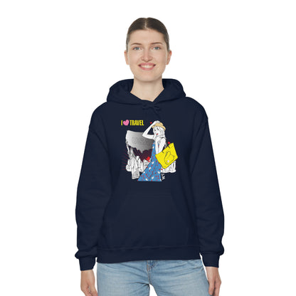 I love to travel _1 Hoodie