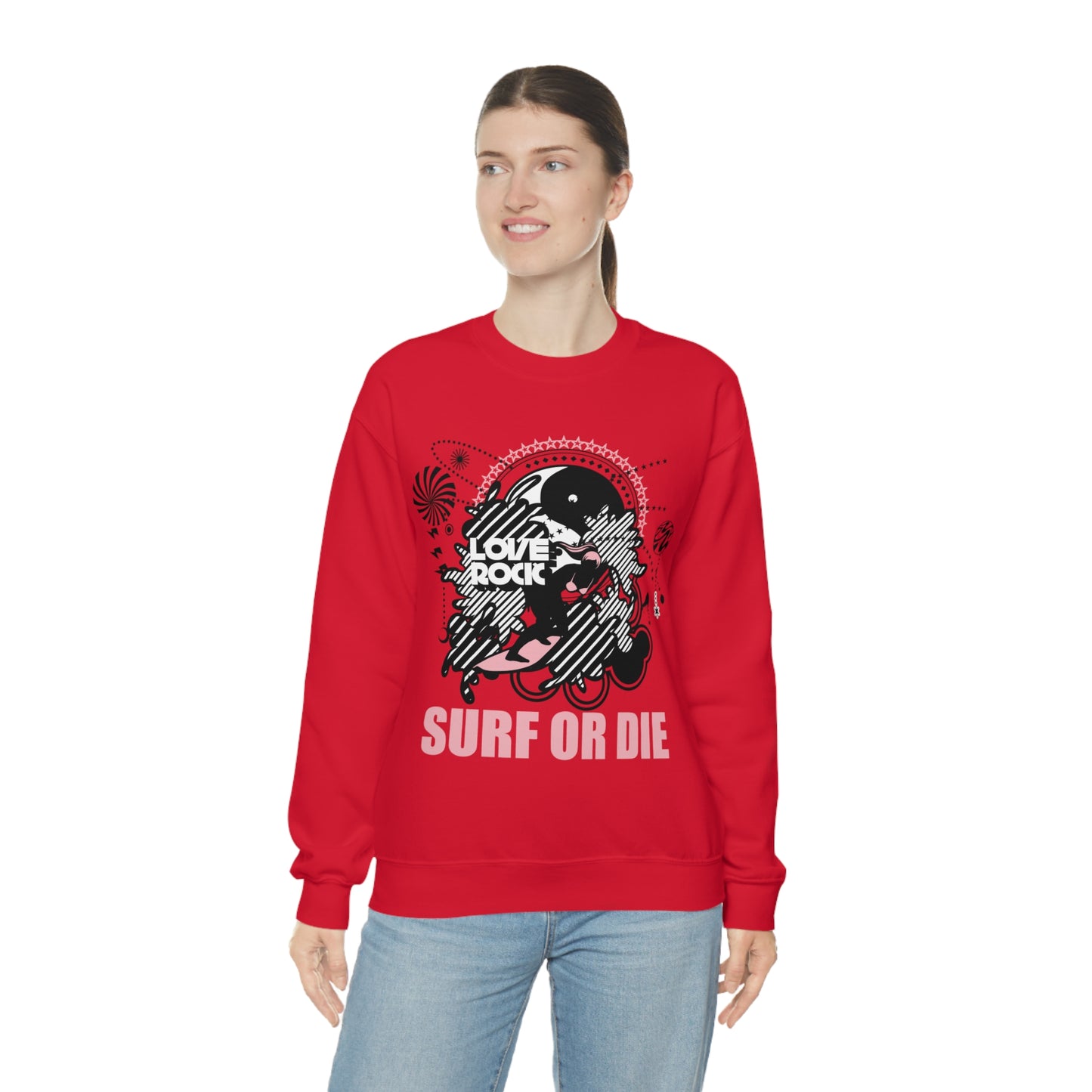 Surf or Die Crewneck Sweatshirt