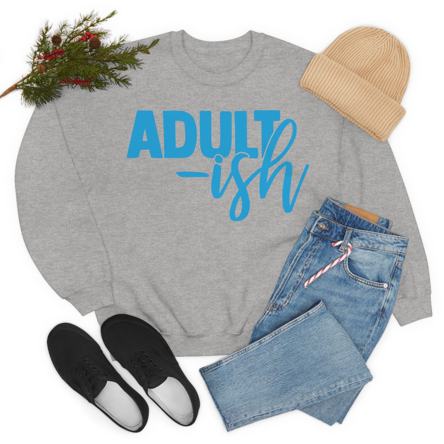 Adult-ish Crewneck Sweatshirt