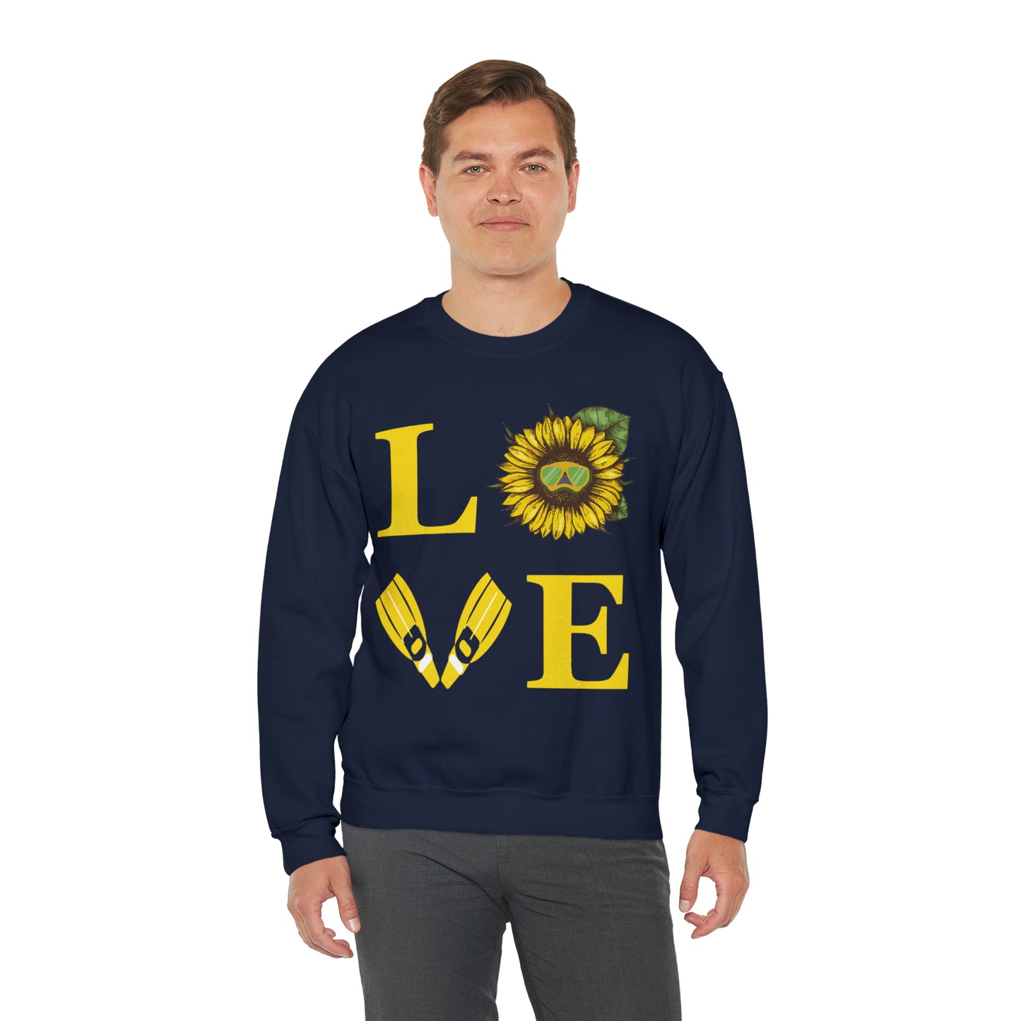 Scuba diving love Crewneck Sweatshirt