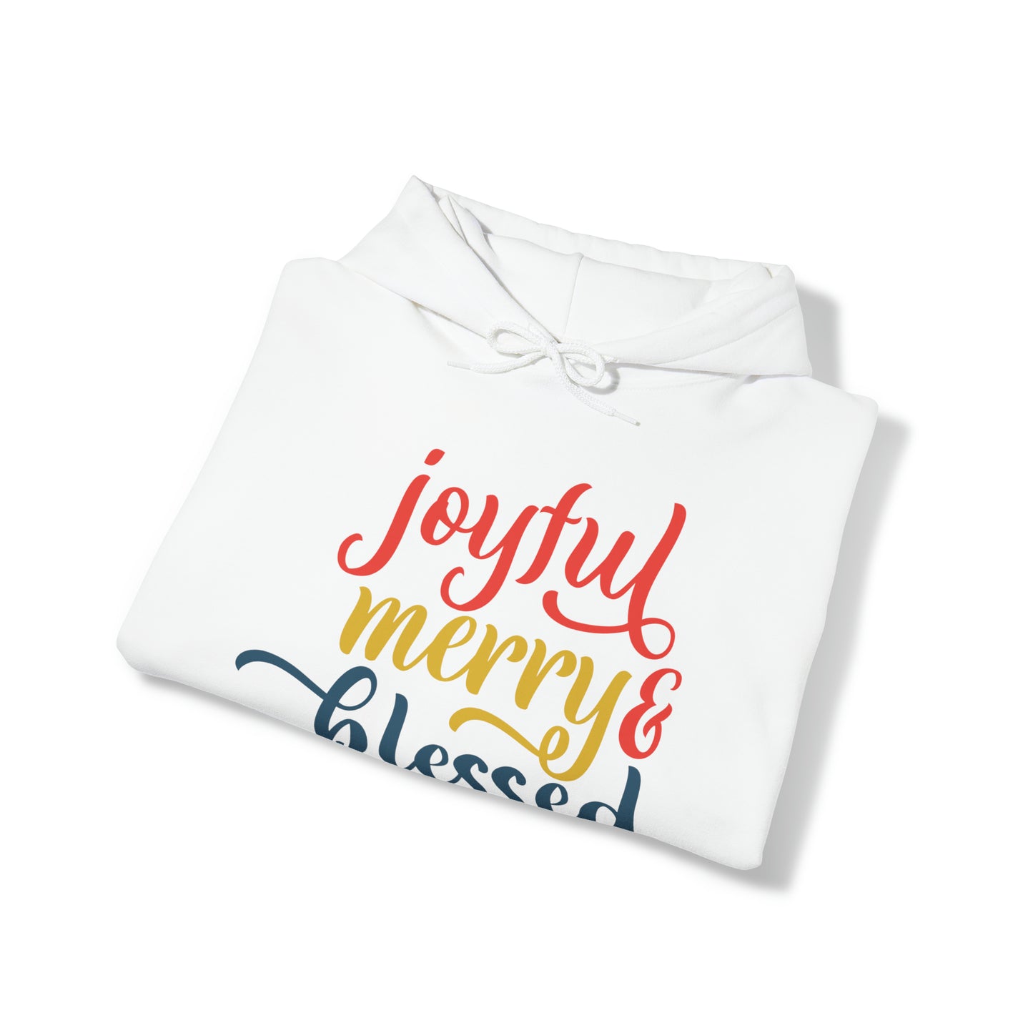 Joyful-Merry-blessed Christmas Hoodie