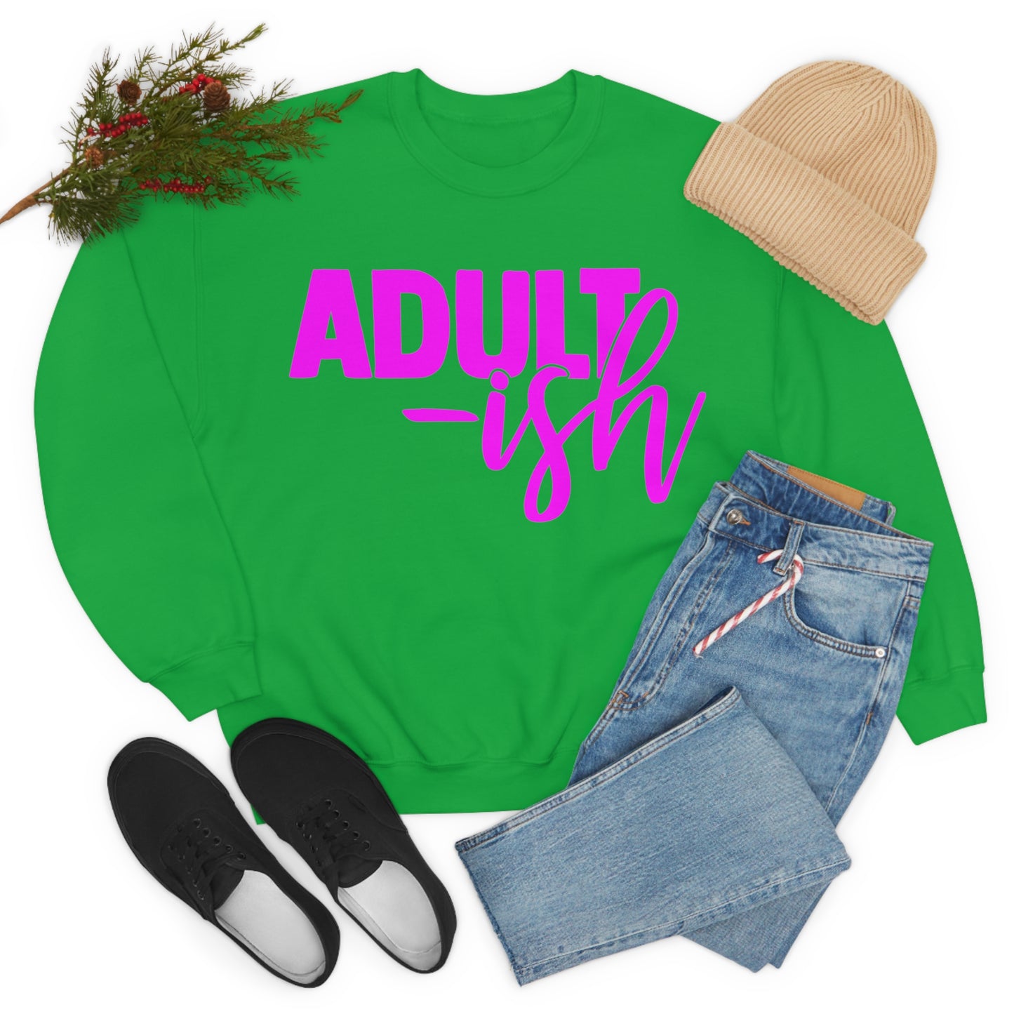 Adult-ish Crewneck Sweatshirt