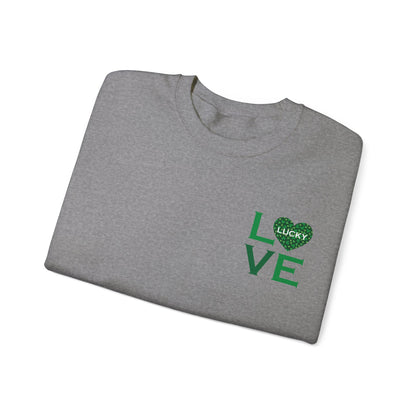 Lucky love St. Patrick's Crewneck Sweatshirt