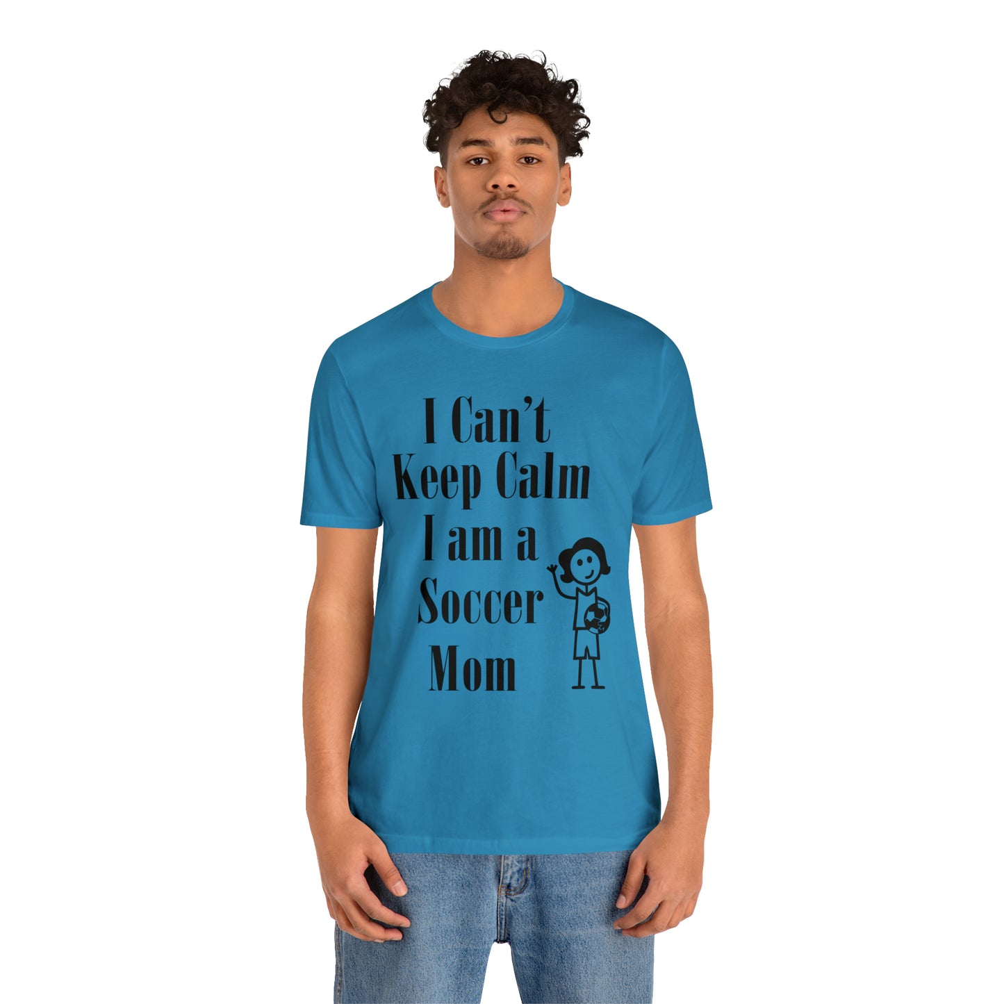 I can't keep calm I'm a soccer mom T-Shirt