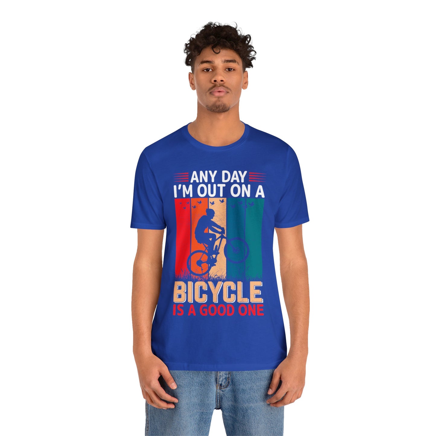 Any day in my bicycle is a good day vintage T-Shirt