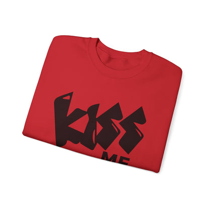 Kiss me Crewneck Sweatshirt