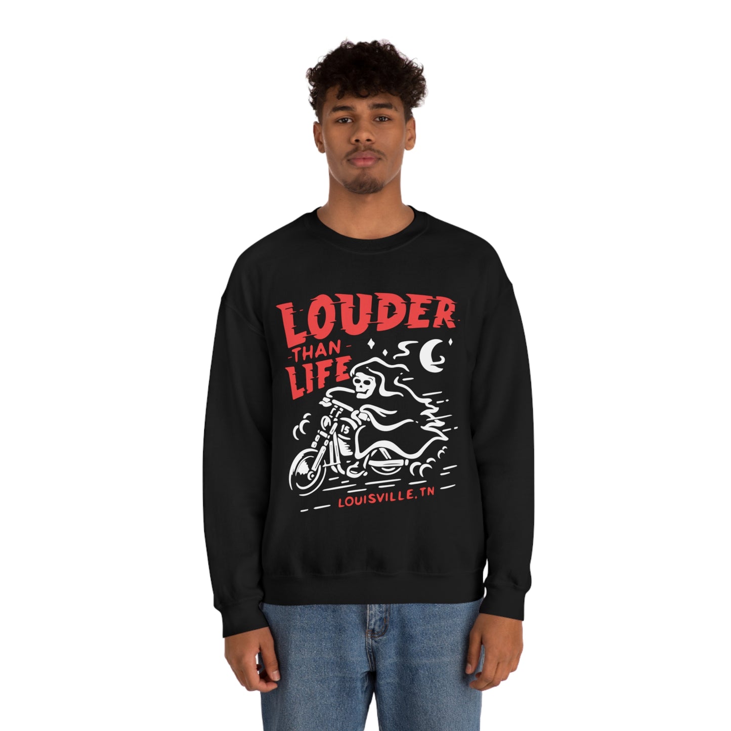 louder than life Crewneck Sweatshirt