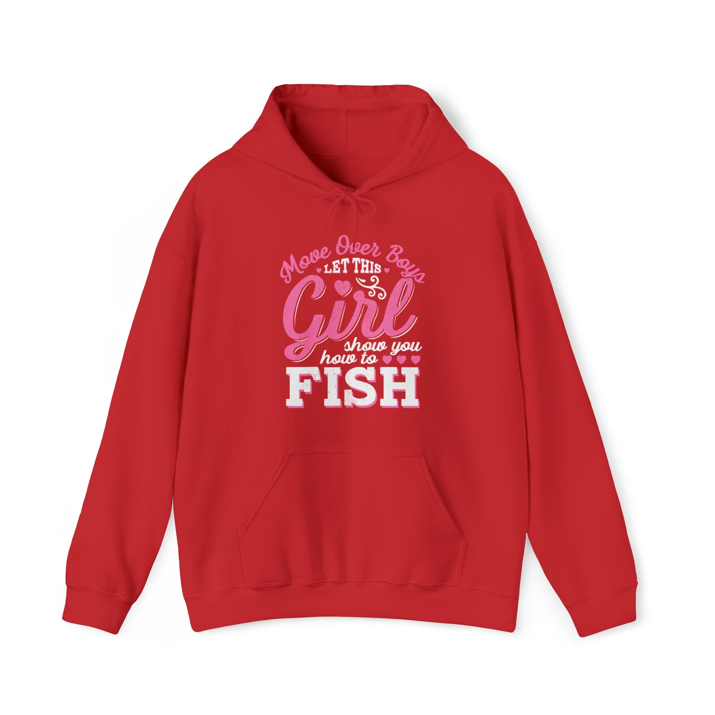 Girl Fishing Hoodie