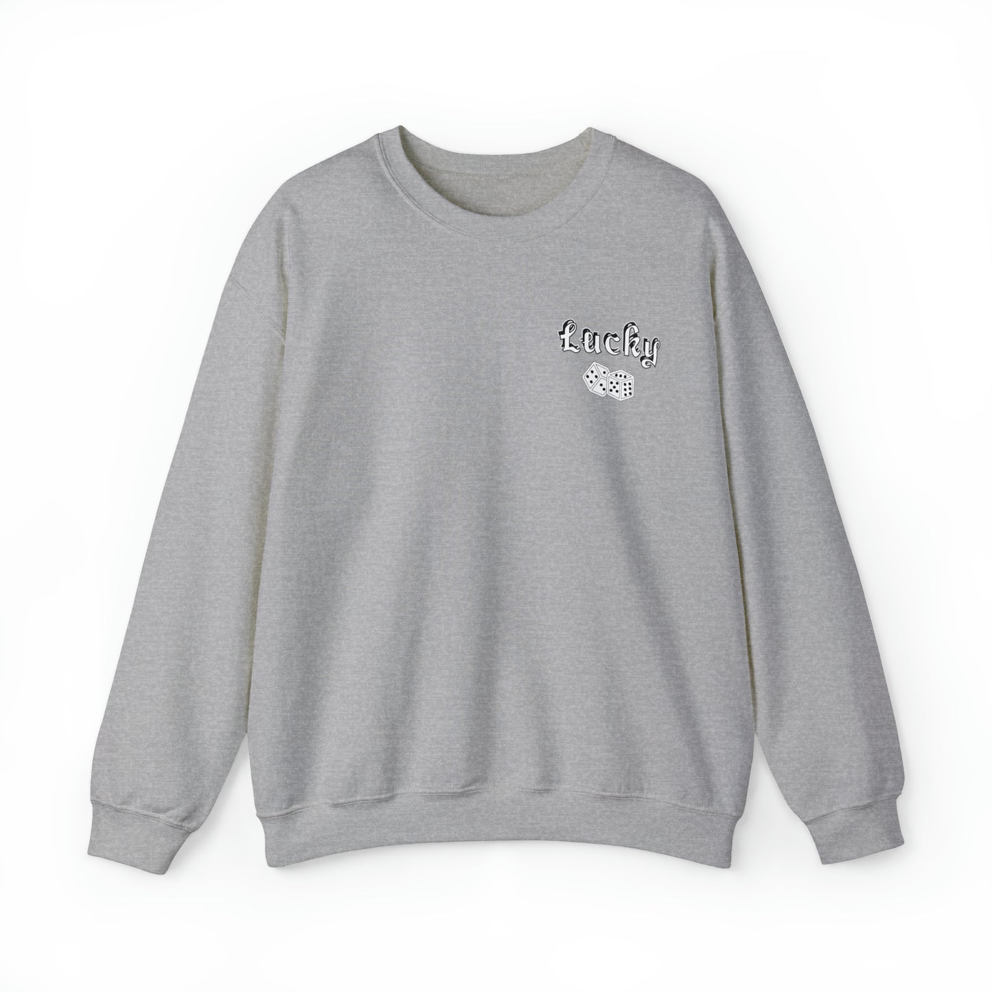 Lucky Front and back Crewneck Sweatshirt